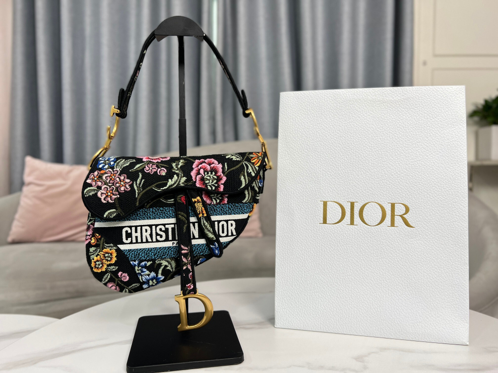 Christian Dior Saddle Bag 25 cm