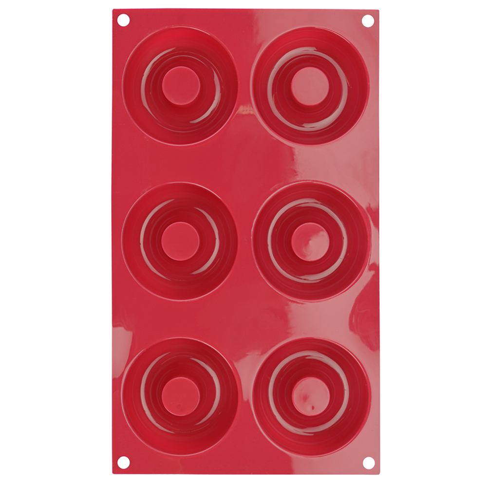 Форма для приготовления пончиков donuts ?7,5 см силиконовая