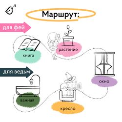 Квест «Феи против ведьм»