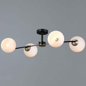 IL0469-4CSQ-24 BK AB LIBRA светильник потолочный