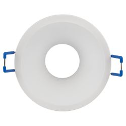 Встраиваемый светильник декоративный ЭРА KL103 WH MR16 GU5.3 белый | Декоративные встраиваемые светильники