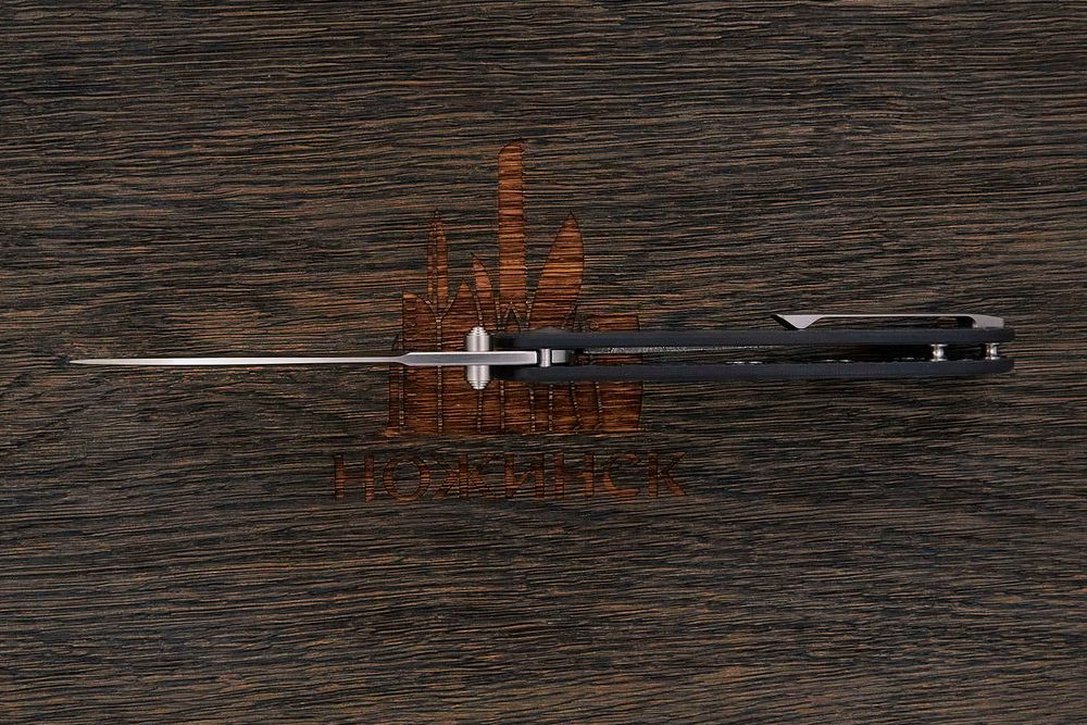 Нож складной CJRB Scoria, клинок 88мм, сталь D2, рукоять карбон