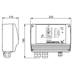 Блок управления Grundfos CU 301 96436753