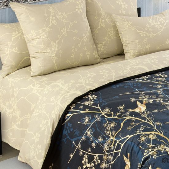 Полуторный комплект постельного белья Легкое дыхание перкаль