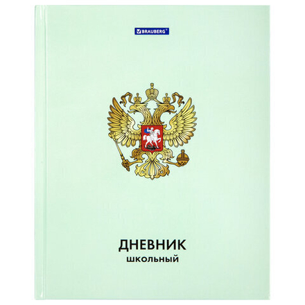 Дневник 1-11 класс 48 л., твердый, BRAUBERG, глянцевая ламинация, с подсказом, "Символика"