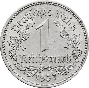 1 рейхсмарка 1937 Германия (Третий рейх) "А"