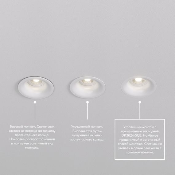 Закладная панель Denkirs DK3024-SCB