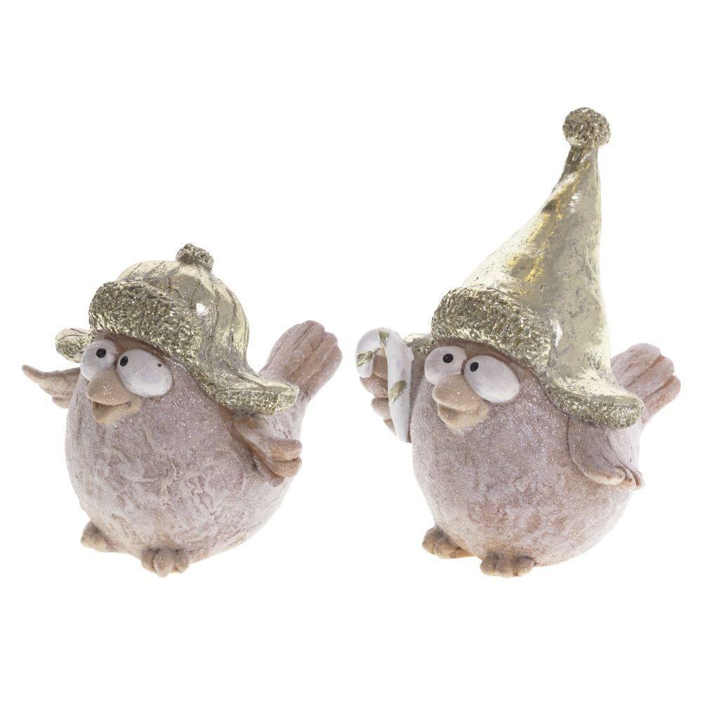 GAEM Фигурка декоративная "Птичка", L10,5 W10 H9 см, 2в.