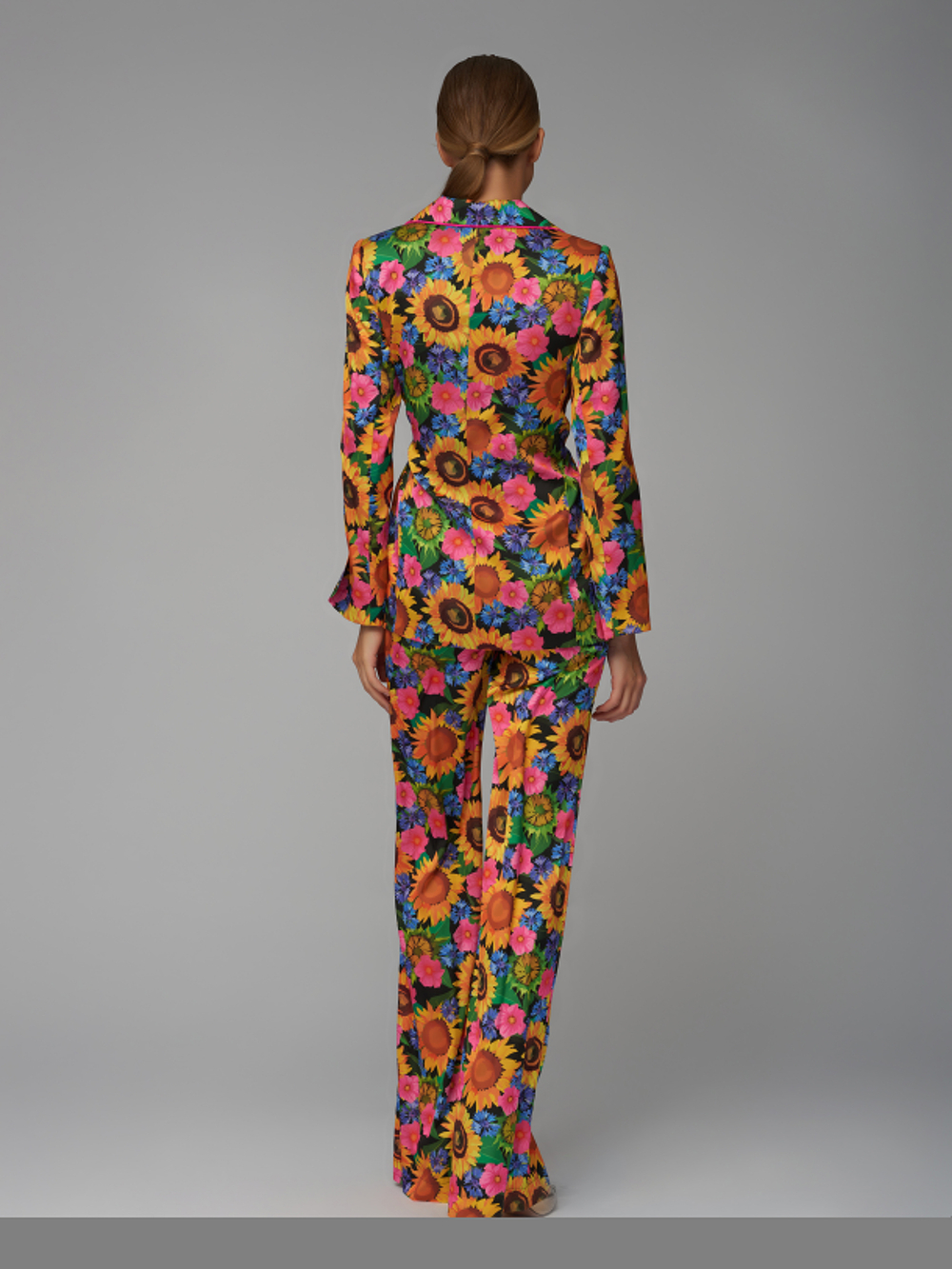 Пижамный костюм c подсолнухами