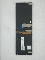 Клавиатура для ноутбука Lenovo Y580 раскладка - русская, с подсветкой, черная (25207311), оригинал