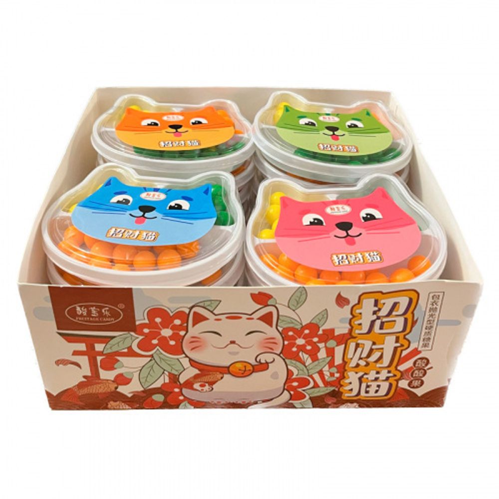 Конфеты жевательные Lucky Cat 48г