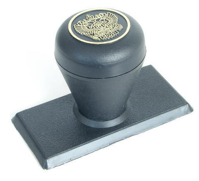 Оснастка ручная 70х35мм пластик