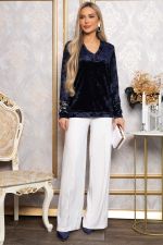 Джемпер Амалия (темно-синяя) Б14838-45М LT Collection