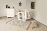 Пеленальный комод Italbaby Lunetta Ovale белый