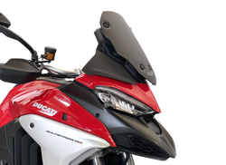WRS Ветровое стекло Ducati Multistrada V4 матовый черный DU018NO