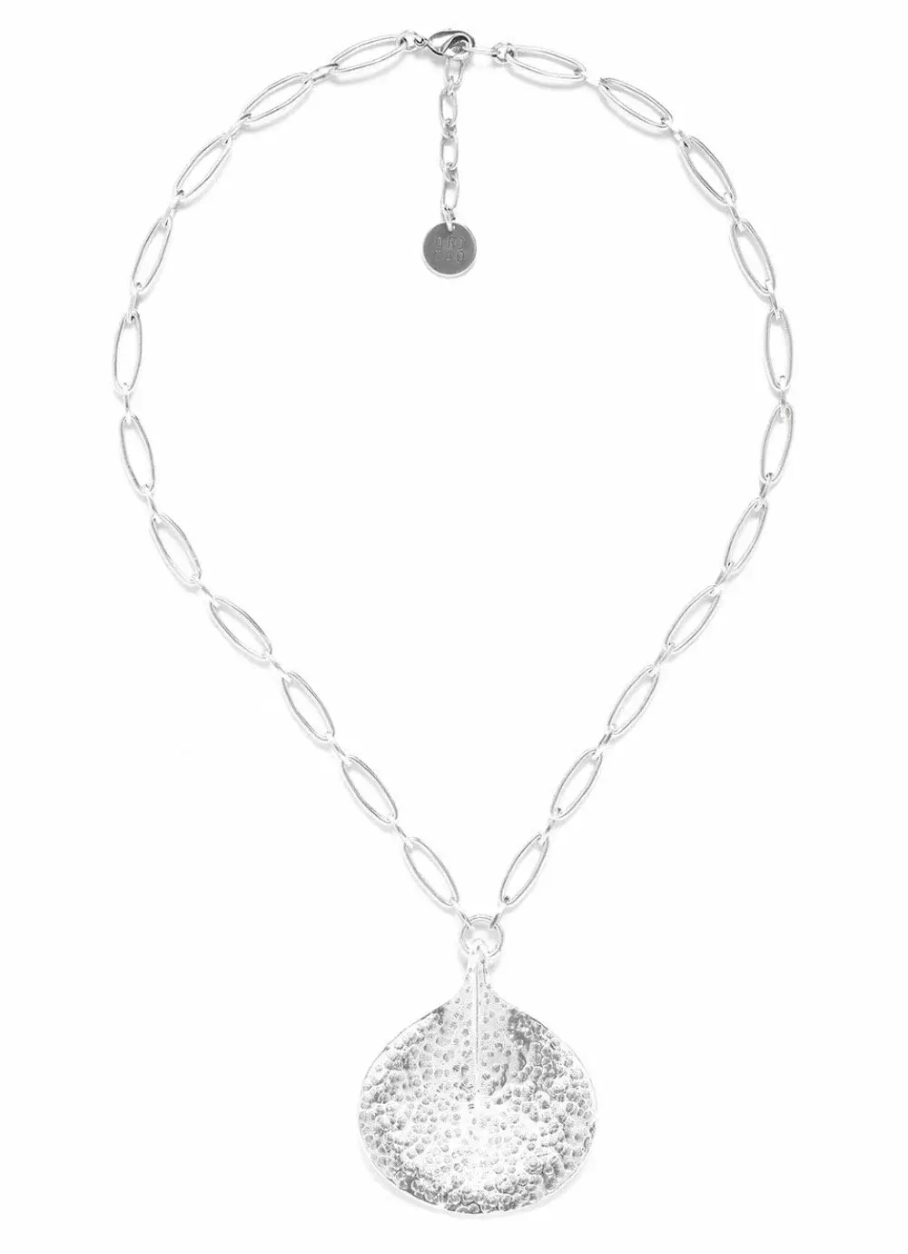 Колье ORI TAO, Petales, с лепестком, OT24.1-15-31713 (серебристый)