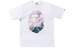 Футболка A BATHING APE BAPE Sakura Photo Ape Head Tee T, 1I20-110-007