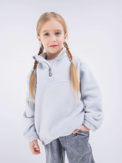 Олимпийка флисовая "Серебро"