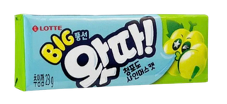 Жевательная резинка Lotte Big Whatta Green Grape