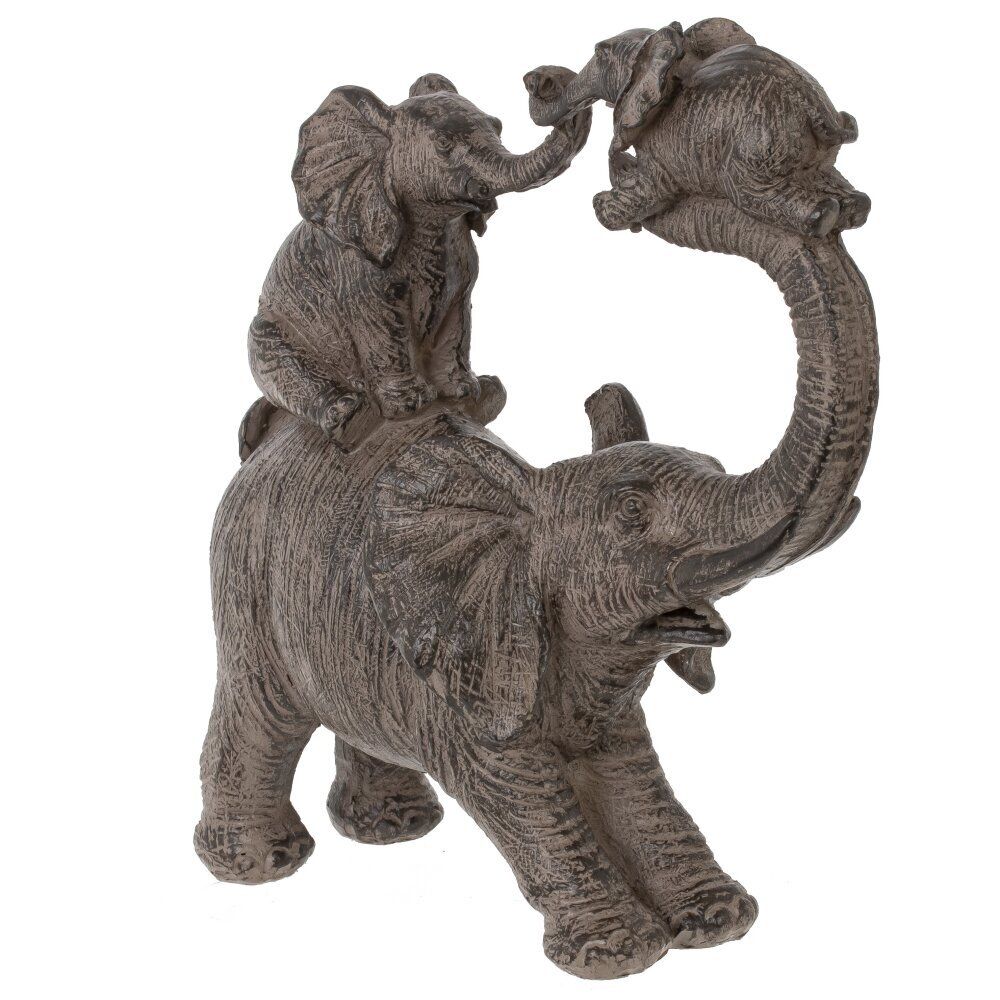 GAEM Фигурка декоративная "Слоны", L20,5 W8,5 H20,5 см