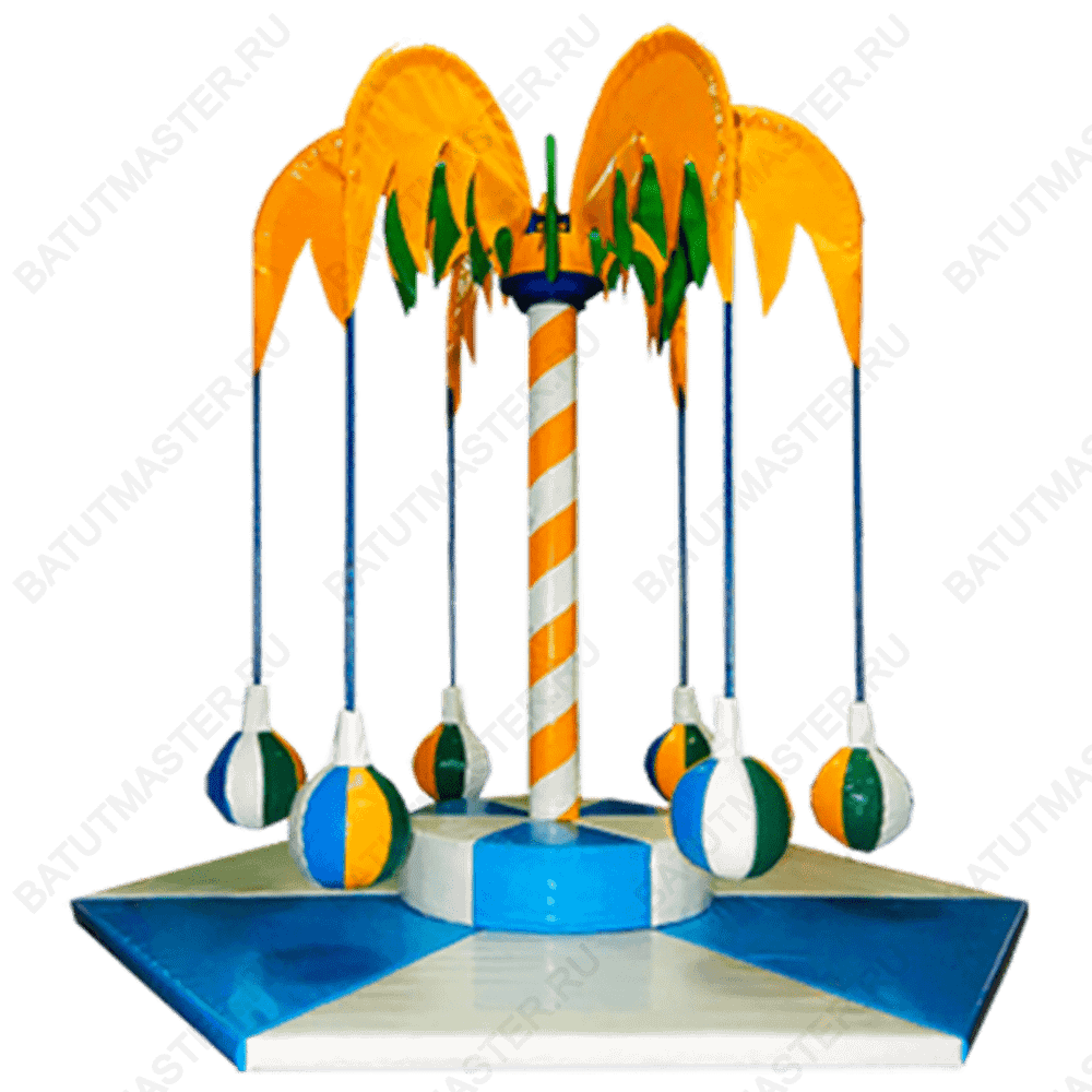 Электрическая карусель детская 4KIDS "Ореховое дерево"