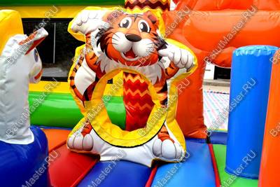 Коммерческий надувной батут "Тигруша", 5*5*4 м