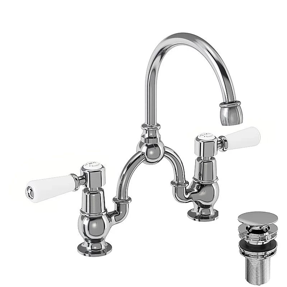 Смеситель для раковины Burlington KE27-QT+W11