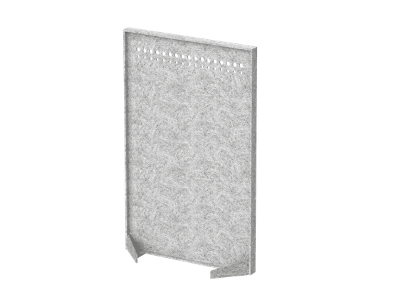 Перегородка с декором   "Фритты" 100х40х160