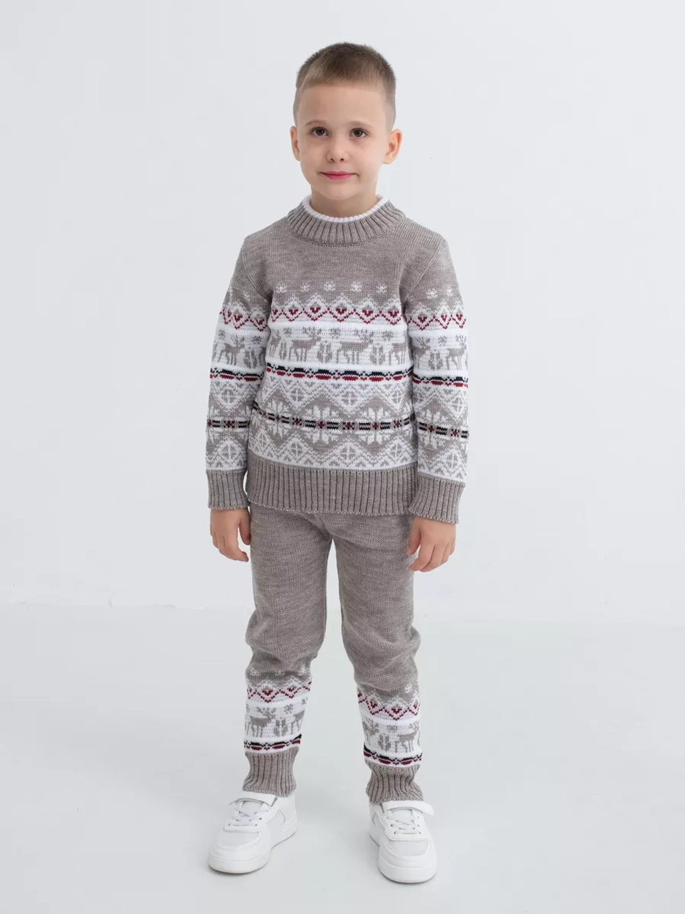 Рейтузы вязаные с орнаментом