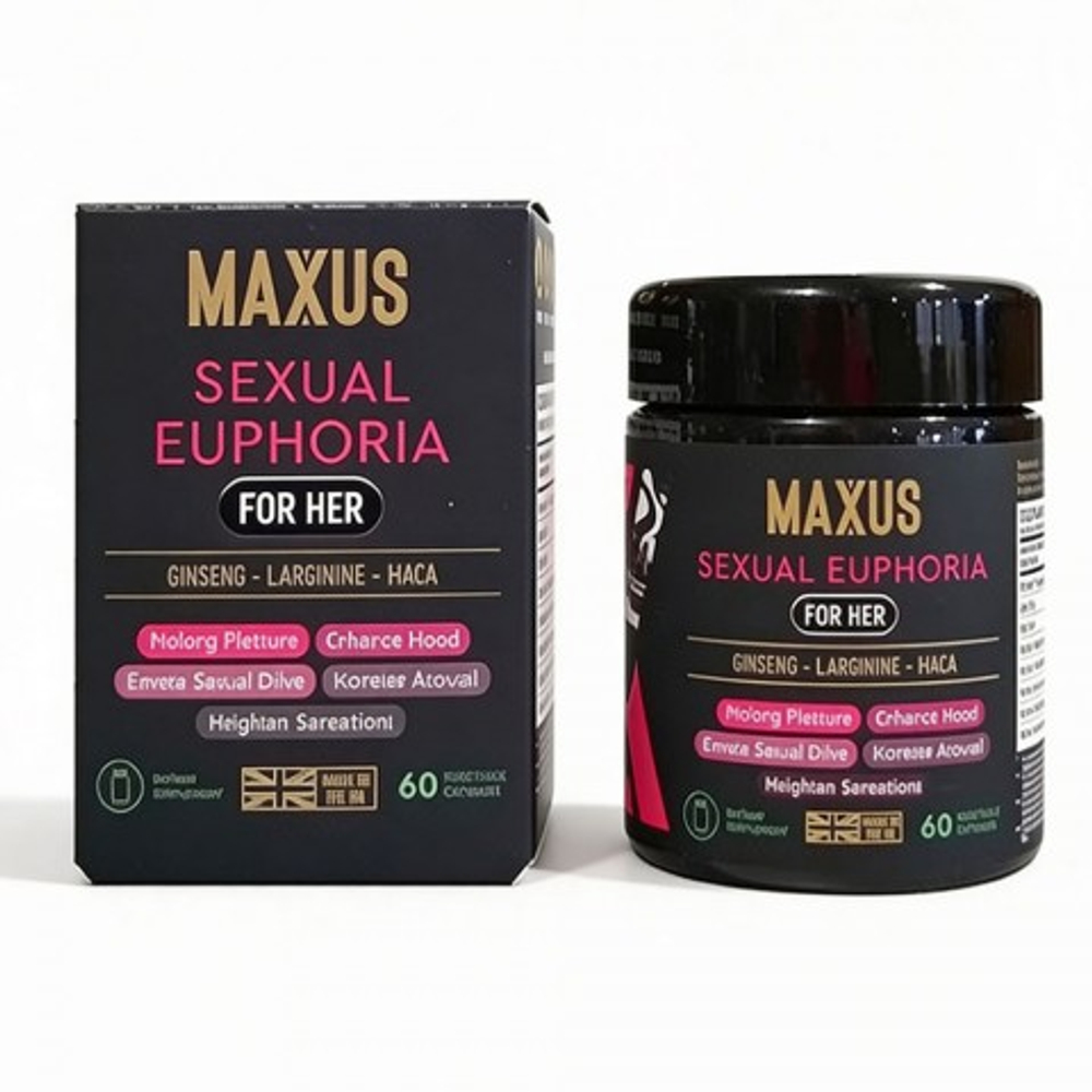 MAXUS БАД Sexual Euphoria for her (Сексуальная Эйфория для нее), 60 капсул