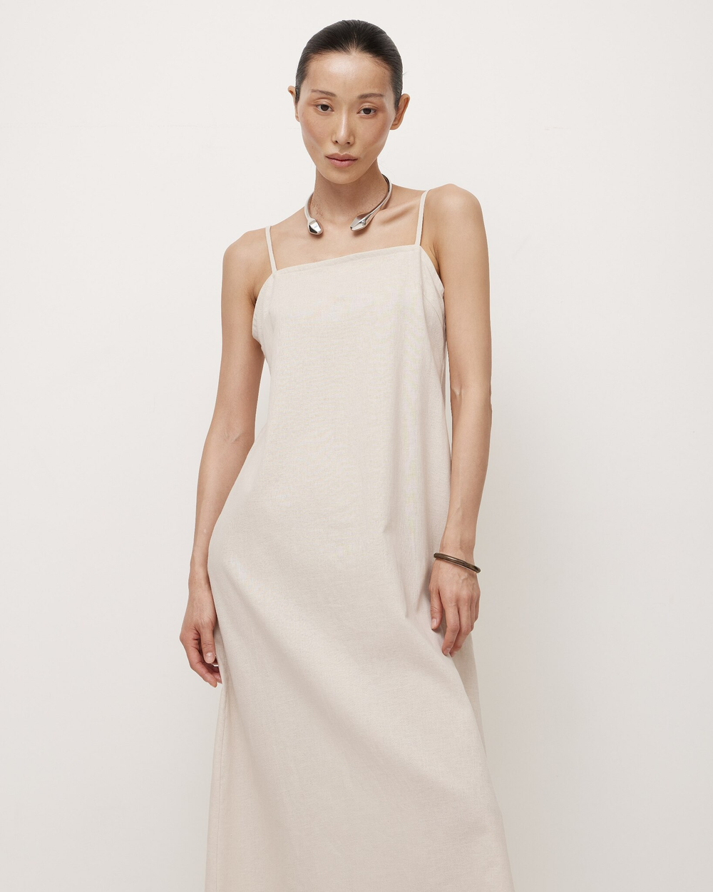 Seville Dress in Sand