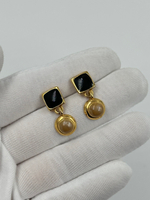 Серьги с эмалью