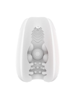 Белый мастурбатор-яйцо Bisedze (Цвет: белый)