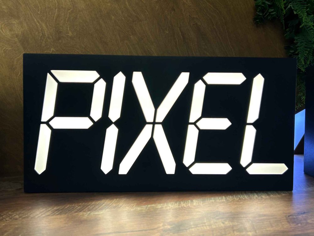 Вывеска для «Арены Pixel battle»