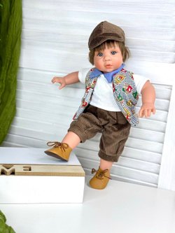 Кукла LAMAGIK мягконабивная  38см Gestito (12033A)