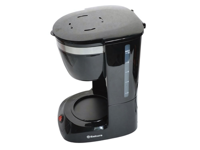 Кофеварка 1,25л SA-6109BK