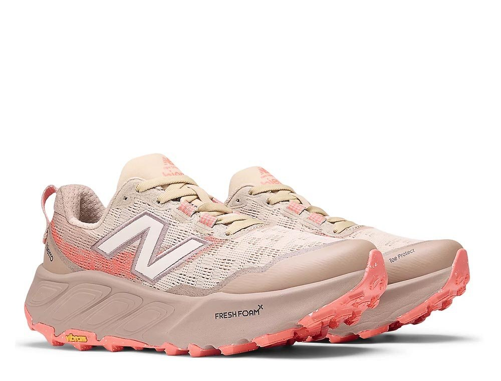 Кроссовки для бега женские New Balance Fresh Foam X Hierro v9 W Розово-Коралловые