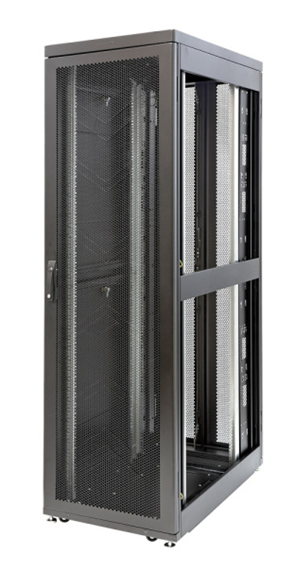 Шкаф напольный 19", 48U Eurolan 60F-48-6A-94BL