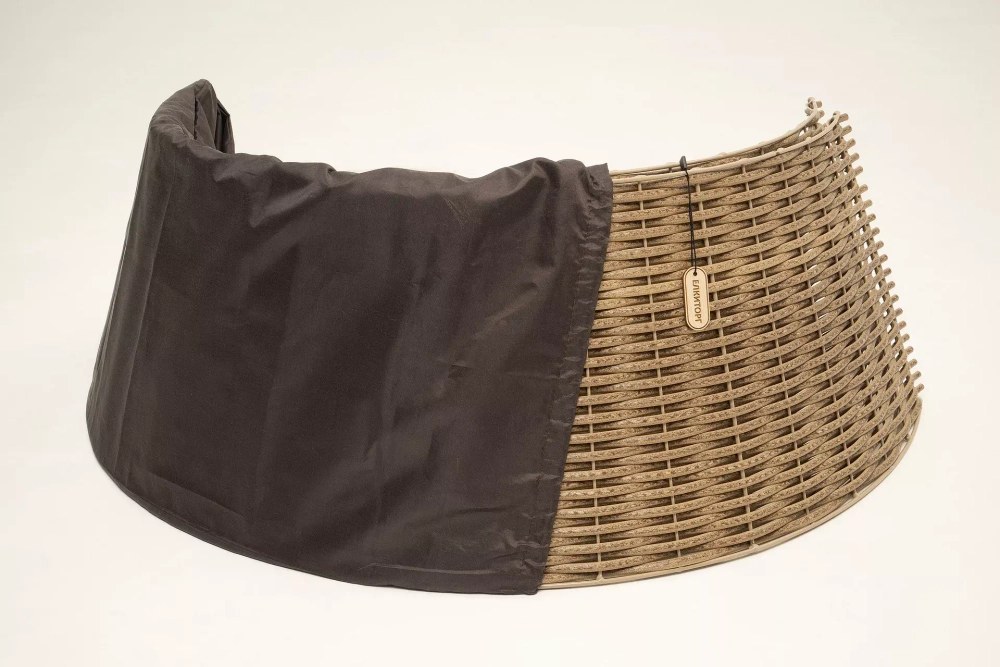 Корзина под елку Премиум Царская Лоза 87 см., разборная, чайное дерево, ЕлкиТорг (87-221)