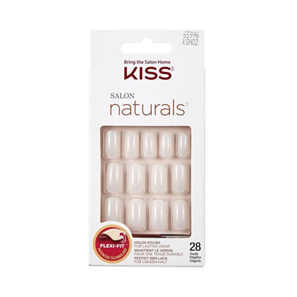Natural nails suitable for painting 65996 Salon Naturals (Nails) 28 pcs