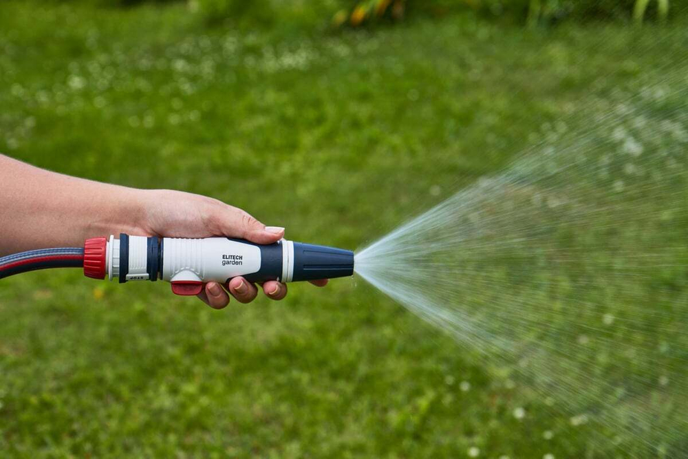 Распылитель для шланга с двойной регулировкой Elitech HF 007 Garden 206031