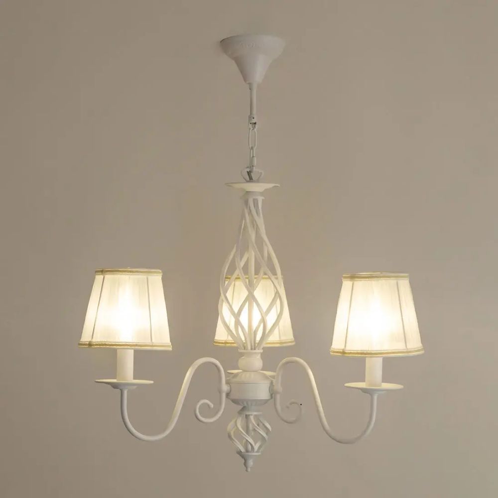 Citilux Ровена CL427130 Люстра с абажурами Белая