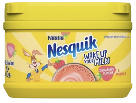 Растворимый напиток Nesquik Powder Strawberry