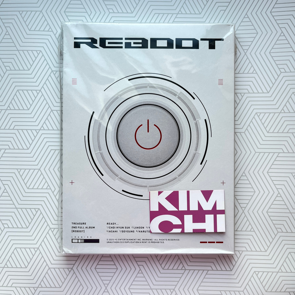 TREASURE - REBOOT [PHOTOBOOK ver.] (C ver.)