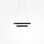 Подвесной светодиодный светильник Maytoni Rim MOD058PL-L55BK