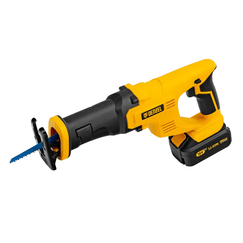 Пила сабельная аккумуляторная CRC-115, 18В Li-Ion Denzel, 28465
