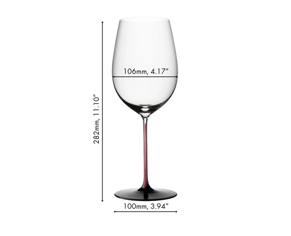 Бокал для красного вина Bordeaux Grand Cru 860 мл Sommeliers Black Series Riedel