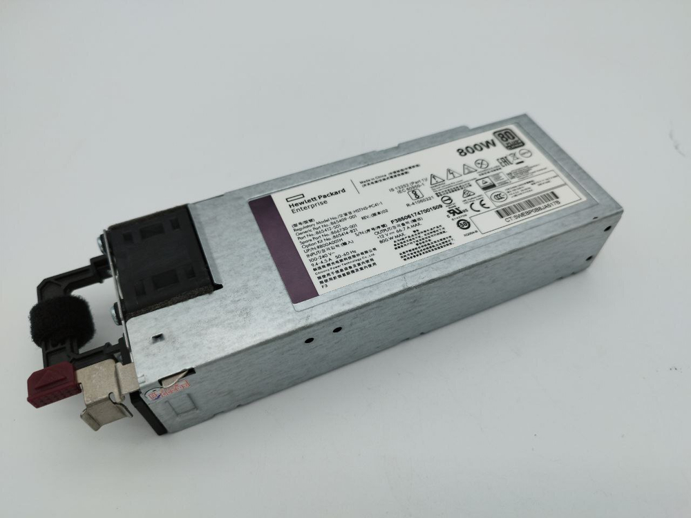 Блок питания 800W для HP G9 G10 865414-B21 б/у