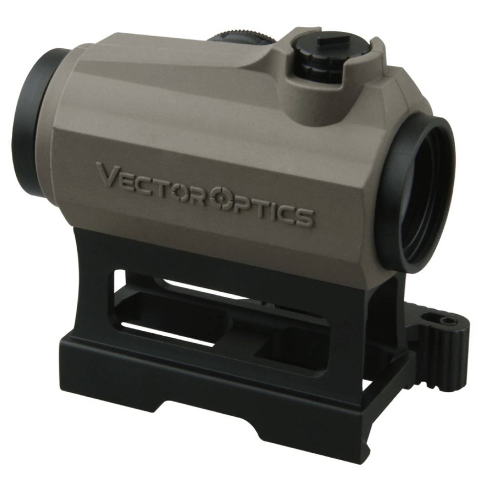 Коллиматорный прицел Vector Optics Maverick-III 1x22 SOP (закрытый, объектив 22мм, 1х, 2МОА, точка красная, weaver, IP67)
