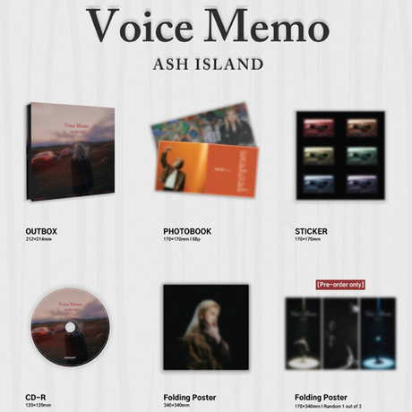 Альбом ASH ISLAND - VOICE MEMO